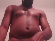 Masturbating my Phimosis Cock 2/16