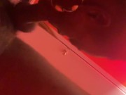 Open wide big dick cumin through 3/16