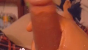 Snapchat stories: Sensual stroking