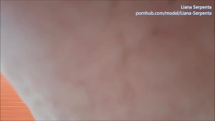 GIANTESS POV FOOT FETISH She crushes you with her bare feet & soles - Liana Serpenta