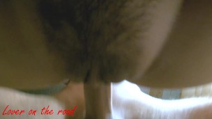 Airbnb host gets lucky and fucks 18yo Chinese PETITE guest - pulsating orgasm - Lover on the road