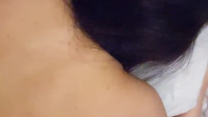 BWC quickie doggy with Korean best friend's 20 yo  in vertical - Lover on the road