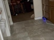 What every man wants coming home from work! SLOPPY TOP 16/16