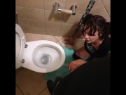 Petite pigtail girls taking her master for a piss 8/16