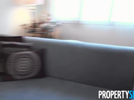 PropertySex Building Manager Bangs Wife's Hot Step Sister