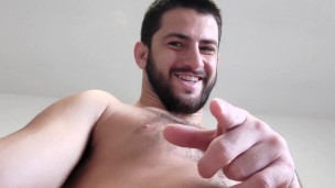 YOUR COCKY STRAIGHT BRO EXPOSING HIS BIG UNCUT MUSKY COCK