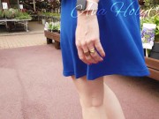 She repeatedly shows her butt in the store 9/16