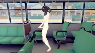 Furry Tranny Masturbates On A Public Bus [3d hentai uncensored]