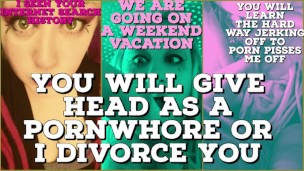 Seen your Search History You will be my pornwhore or I divorce you