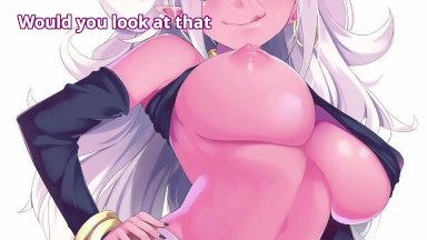 Android 21 gives you her Futa cock | Hentai Anal JOI