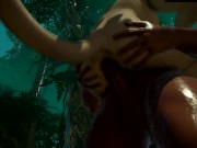 Furry Girl x Stranger Human 3D 11/16