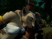 Furry Girl x Stranger Human 3D 2/16