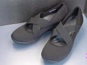 Shoe fetishism 靴フェチ　黒い靴にブッカケる