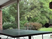 Naughty blonde babe sucking and fucking old dude 2/16