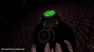 POV Futa Witch Growth and Hyper Expansion
