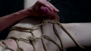 Shibari play with amazing orgasm at the end!