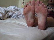 Foot Goddess gets her beautiful feet licked clean 2/16