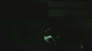 Bear Jerking Off and Cub Smoking Weed on the Back Porch at Night