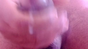 Male Jerk Off with Thick Creamy Cum and Moaning