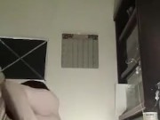 my first anal fingering video - camgirl  barely legal anal masturbation 9/16