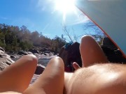 Nude Outdoor Hike & Fucking in the Sun 3/16
