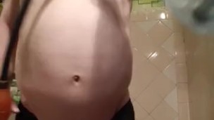5 l water in the my belly 