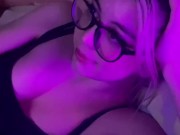 my girlfriend slowly takes off my tits