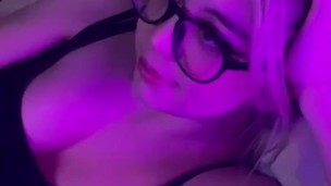 my girlfriend slowly takes off my tits