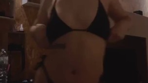 I dance a striptease for my fans