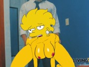 ADULT LISA SIMPSON PRESIDENT - 2D Cartoon Real hentai #2 DOGGYSTYLE Big ANIMATION Ass Booty Cosplay 10/16