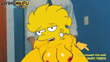 Гомер и Мардж Симпсоны занимаются диким сексом в небольшой хижине