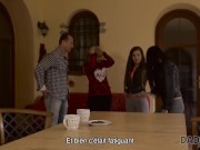 DADDY4K Chicas perforadas por mamás con un amante experimentado mientras ella está en el trabajo 2/16