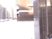 DEBT4k Corredor profesional domina al cobrador de deudas durante el polvo 3/16