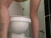 Sexy farting and stripping in jeans! 16/16