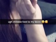 innocent amateur shows off SFW mouth skills 