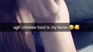 innocent amateur shows off SFW mouth skills 