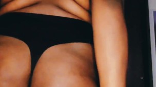 Practicing my Booty Clapping in Thong