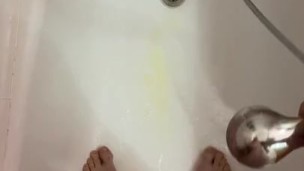 Hot Guy Is Peeing In The Public Toilet