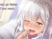 Emilia Takes Care of You (Hentai JOI) (Patreon August 2020) (Re: ZERO, Wholesome, ???) 14/16
