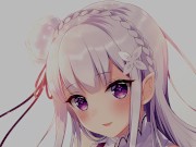 Emilia Takes Care of You (Hentai JOI) (Patreon August 2020) (Re: ZERO, Wholesome, ???) 3/16
