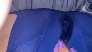 Squirting in my Boyfriends Expensive Boxers while he’s at work