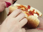 Help me! A cock ended in my sandwich!! 6/16