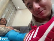 PREV Roommate gym sweaty feet worship and smell EP 1 FOOT WORSHIP FOOT DOMINATION SNEAKERS SOCKS 11/16