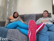 PREV Roommate gym sweaty feet worship and smell EP 1 FOOT WORSHIP FOOT DOMINATION SNEAKERS SOCKS 6/16