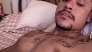 Military guy strips then masturbate and fingers ass part 3