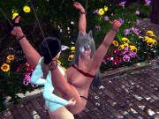 Ghislaine Dedoldia bondaged fucks BDSM hentai 3d 10/16