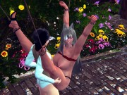 Ghislaine Dedoldia bondaged fucks BDSM hentai 3d 11/16