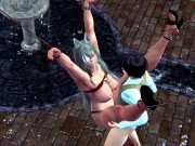 Ghislaine Dedoldia bondaged fucks BDSM hentai 3d 12/16