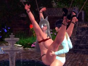 Ghislaine Dedoldia bondaged fucks BDSM hentai 3d 13/16