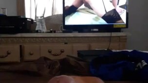 Jacking off with lotion